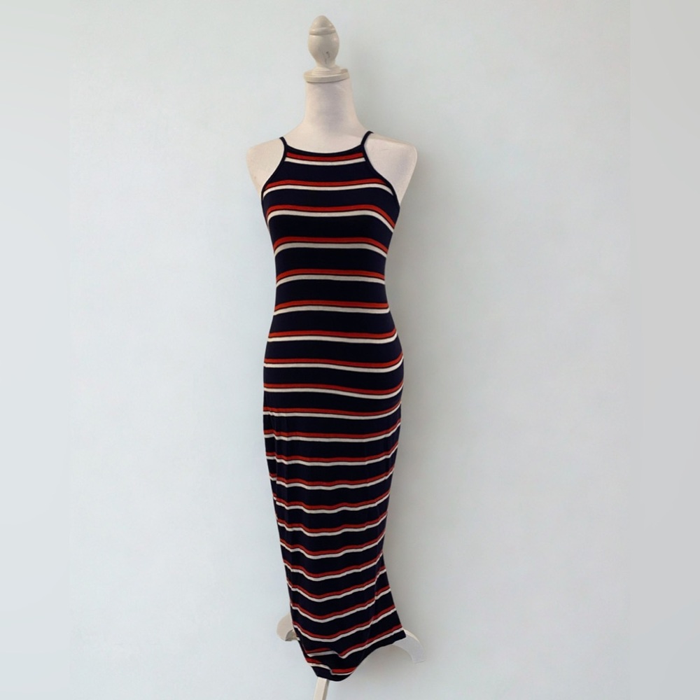 Vintage Maxi Dress, Soft & Stretch, S-M